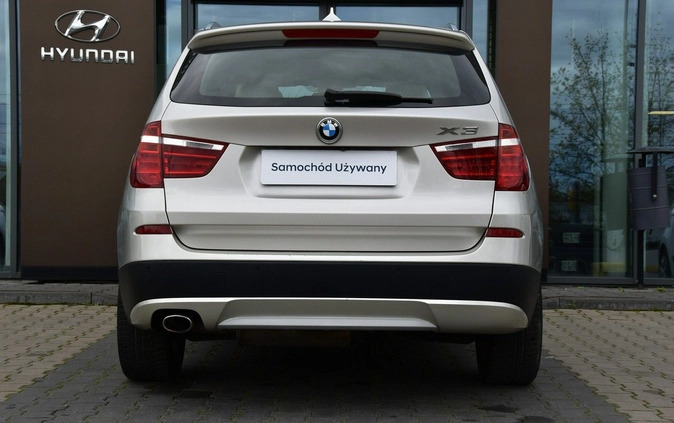 BMW X3 cena 72900 przebieg: 125700, rok produkcji 2013 z Łódź małe 301